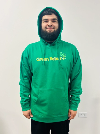 GRD Green Hoodie L