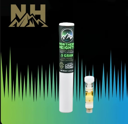  Live Rosin Vape Cartridge - Ring Of Sour (.5g)