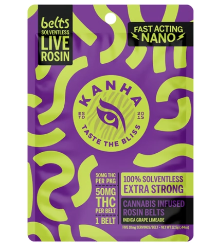  Belts - Sour Grape Lemon-Lime 1pc (50mg)