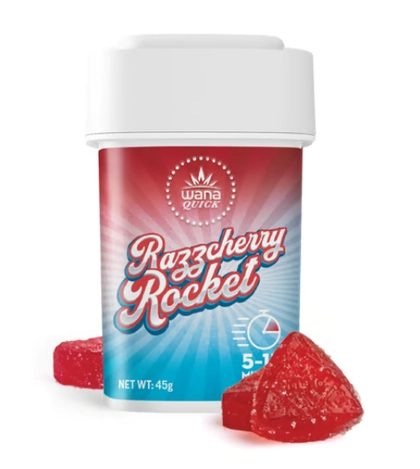  Sour Gummies - Razzcherry Rocket (100mg)