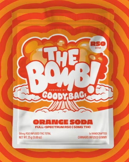  BOMB - Orange Soda 1pc (50mg)