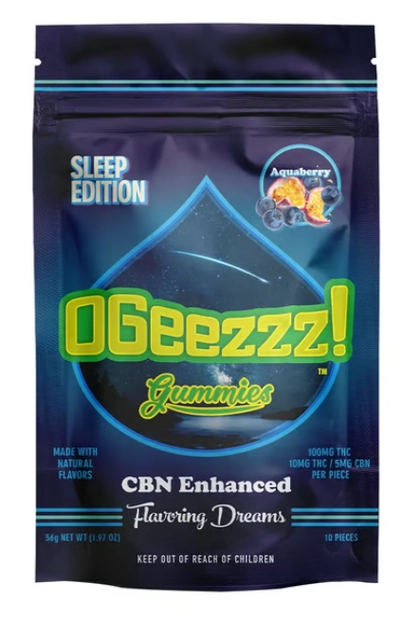  Gummies - Aquaberry 10pk (100mg) 2:1 CBN