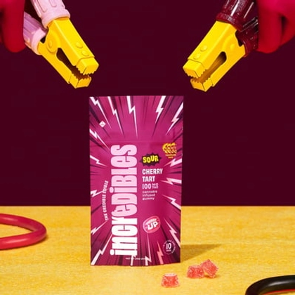  Gummies - Fast Acting Sour Cherry Tart - 10ct (100mg)