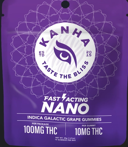 Nano Gummies - Galactic Grape 10pk (100mg)