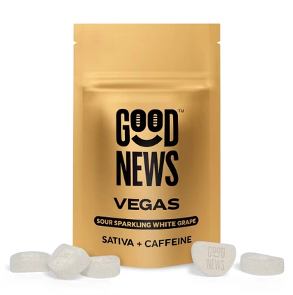  Gummies - Sparkling White Grape w/ Caffeine 10ct (100mg)