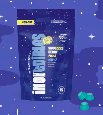  Gummies - Snoozzzeberry 5:1 THC:CBN 10ct (100mg)