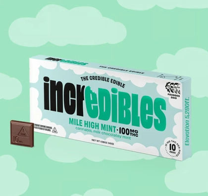  Chocolate Bar - Mile High Mint (100mg)